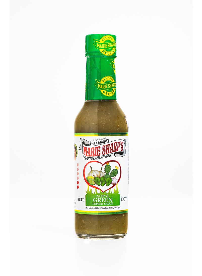 Marie Sharp's Mango Habanero Pepper Sauce & Green Nopal Habanero Pepper Sauce Bundle - Image 3